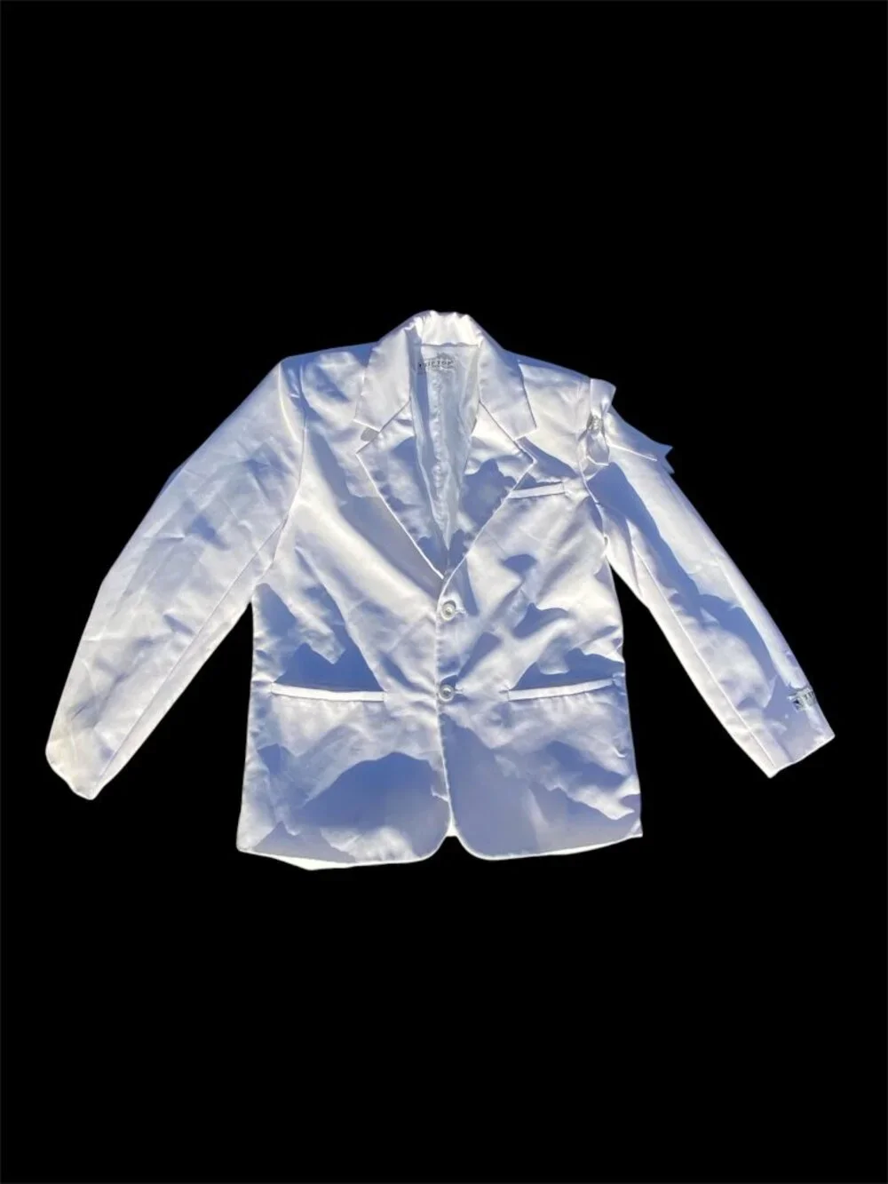 Boys White Formal Blazer & Vest Set - Suit Tuxedo, 12
